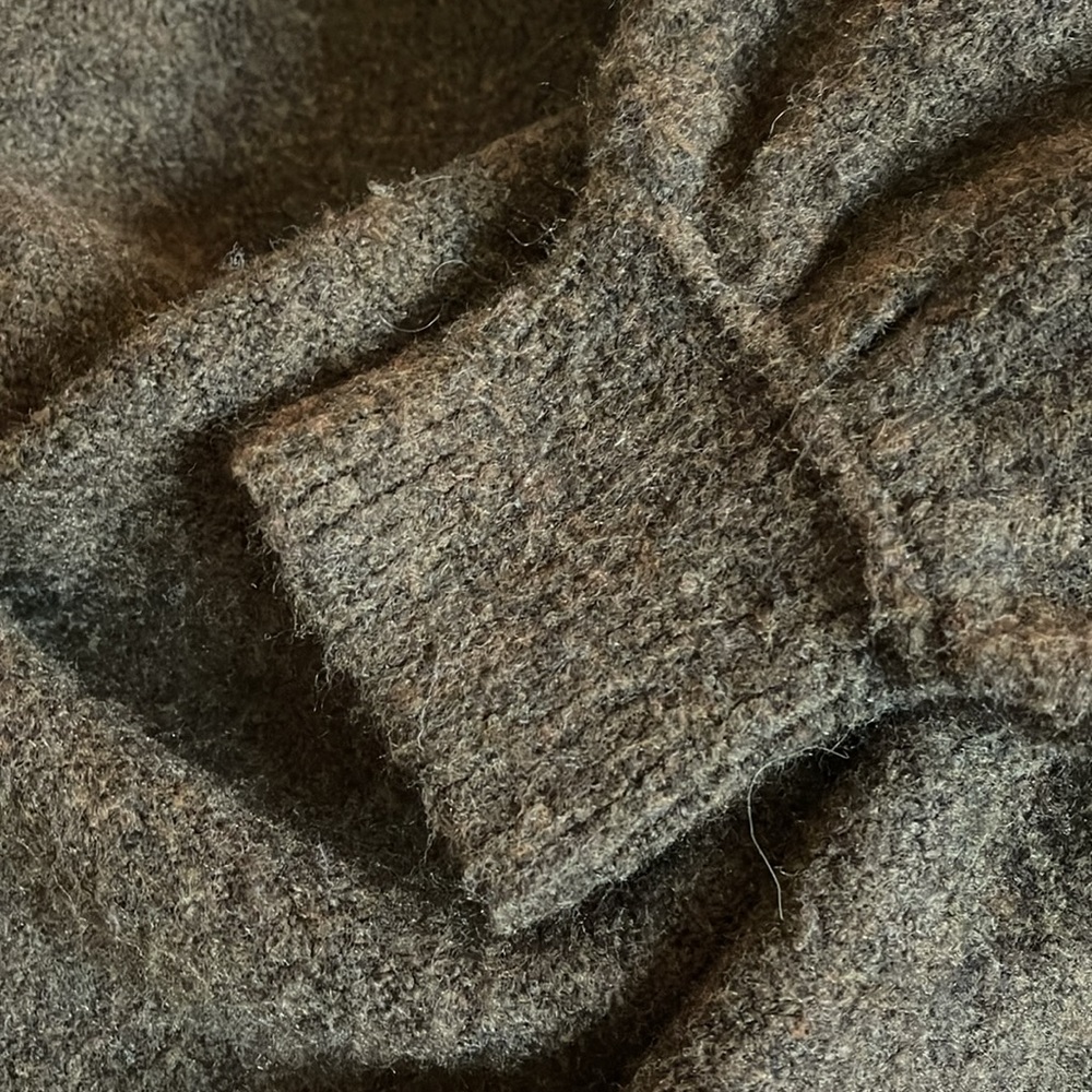 Free People Dark Brown Cowl Neck Sweater Size Small NWT - Picture 6 of 6